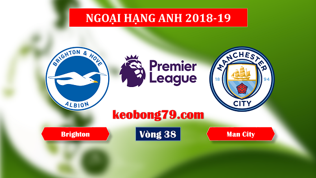 Nhận định soi kèo Brighton vs Man City – 21h00 ngày 12/5/2019